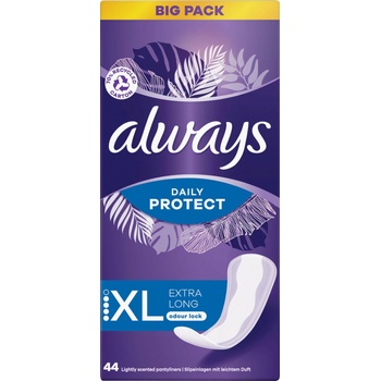Always Dailies Extra Protect Long Plus intímky 44 ks