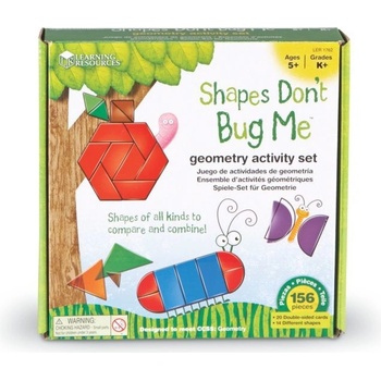 Learning Resources Set aktivit s geometrickými tvary Don'T Bug Me