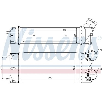 Chladič turba NISSENS 96626