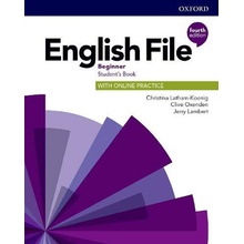 English File Fourth Edition Beginner Student´s Book with Student Resource Centre Pack