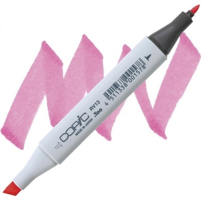 Lihová fixa COPIC Classic oboustranná Fine & Chisel, Tender pink (RV13)