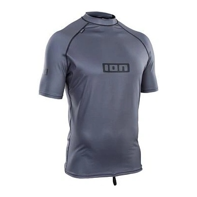 top ION Promo Rashguard Men SS Steel Blue