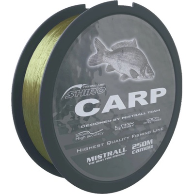 Mistrall Shiro carp Camou 250 m 0,22 mm