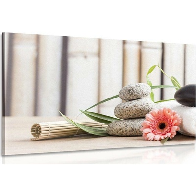 Obraz meditační wellness zátiší - 120x80