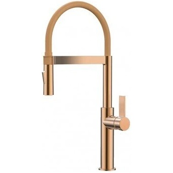 Image 1 of Inter Ceramic Месингов кухненски смесител icf 7169184brush rose gold - стоящ, едноръкохватков (7169184brush rose gold)