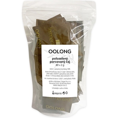 Růžová čajovna Pangea Tea Oolong Oolong polozelený porcovaný čaj 40 ks
