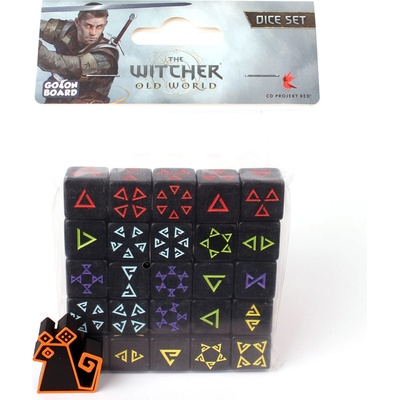 Asmodee Zaklínač: Starý svět Sada kostek – Zboží Dáma Asmodee Zaklínač: Starý svět Sada kostek – Zboží Dáma