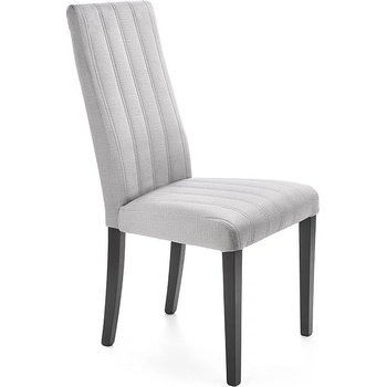 Halmar Трапезен стол diego 2 черно/ сиво