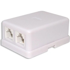 Royal Съединителна розетка Royal TEL-2F, 2x RJ-11(ж) (TEL-2F)