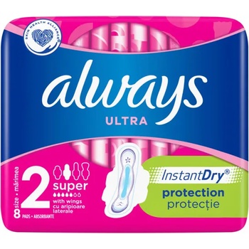 Always дамски превръзки , Super, 8 броя