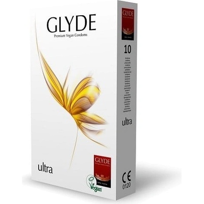 Glyde Ultra 53 mm veganské latexové 10 ks