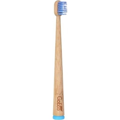 Dedra GoEco Bamboo Dětský zubní kartáček z bambusu Extra měkké štětinky Modrý