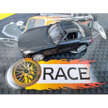 Image 1 of Метална кола с отварящи се нагоре врати и звукови ефекти Мерцедес