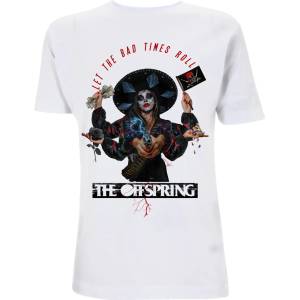 NNM мъжка тениска The Offspring - Shooting Gun - White - RTTOSTSWSHO