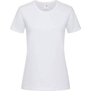 Stedman comfort 185 / Дамска тениска от плътен памук - бяла xl (st2160whixl)
