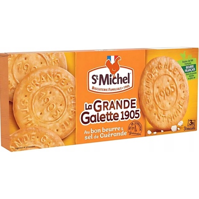 St. Michel Sušienky s morskou soľou Grandes galettes, 150 g