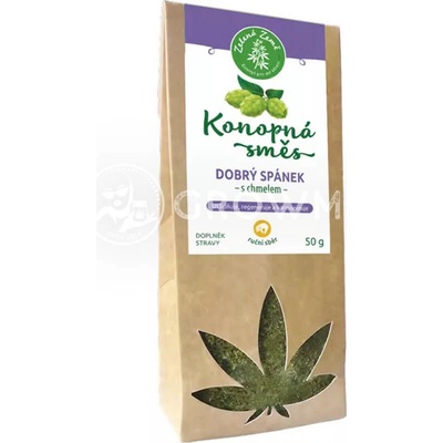 Zelená Země Konopná směs Dobrý spánek 50 g