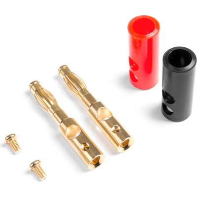 Kavan Banánik 4mm GOLD Skrutkovací čierna+červená KAV36.101