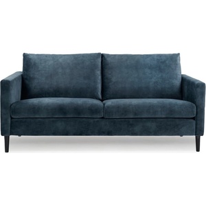 Scandic Тъмносин кадифен диван 153 cm Adagio - Scandic (13053SN-petrol)