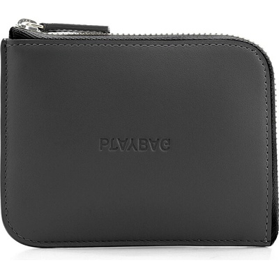Playbag Černá malá peněženka SONK Kožená peněženka na karty i mince