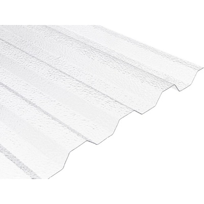 Covernit Trapézový polykarbonát s hrubou strukturou 2500 x 1060 x 1,2 mm čirý 1 ks