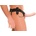Fetish Fantasy For Him or Her Vibrating Hollow Strap On