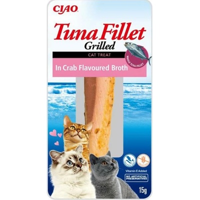 Inaba Ciao Chicken Fillet Grilled in Crab Flavored Broth 25 g