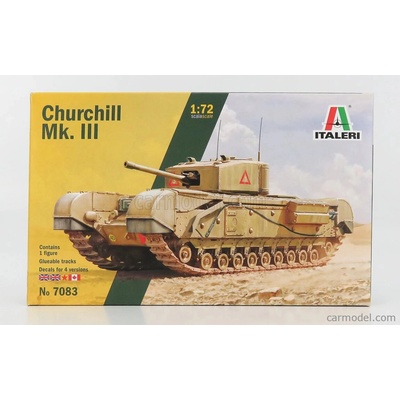 Italeri Talianeri Tank Churchill Mkvii Military 1944 / 1:72