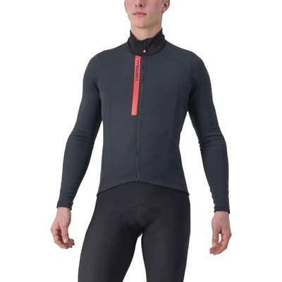 Castelli Entrata Thermal Jersey Light Black