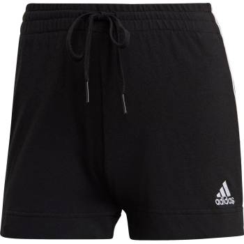 adidas Дамски къси панталони Adidas Essentials 3 Stripe Shorts Womens - Black/White