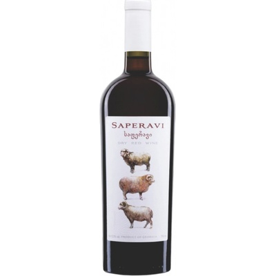 Georgian Wine House GWH Saperavi červené Suché 2023 12,35% 0,75 l (holá láhev)