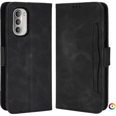 Motorola Moto G51 5G Magnetic Кожен Калъф и Протектор