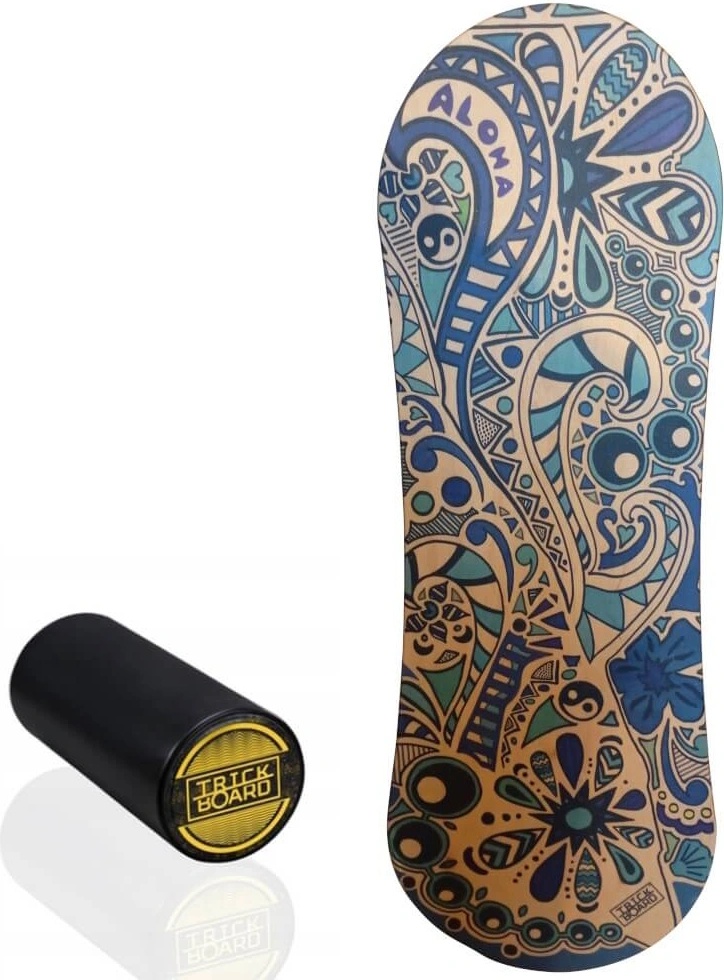 Trickboard Classic Aloha – Balance Board with Roller (TÜV Certified) - Price, Reviews