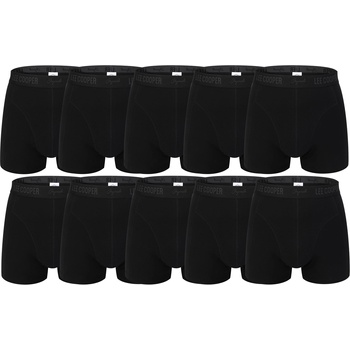 Lee Cooper Мъжки боксерки Lee Cooper Essential Boxer Trunk 10-Pack Mens - Black