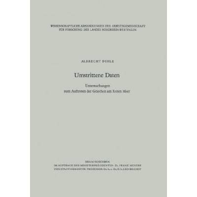 Umstrittene Daten | Albrecht Dihle