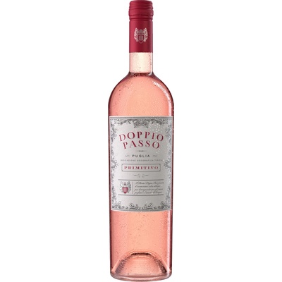 Doppio Passo Puglia Rosato 12% 0,75 l (holá láhev)