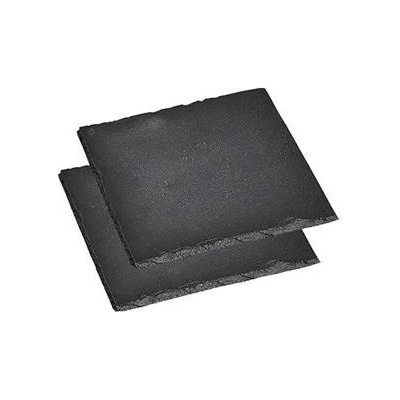 KESPER Bridlicová bufetová platňa 20 x 20 x 0,7 cm 2-dielna súprava