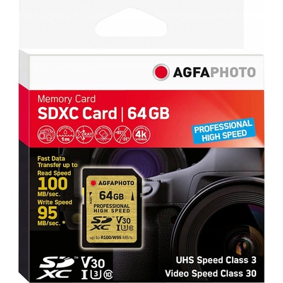 AgfaPhoto SDXC 64 GB 10606