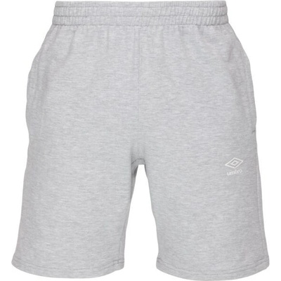 Umbro FRENCH TERRY SHORT essentials pánské teplákové kraťasy šedá