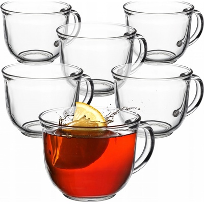 Kadax Sklenice na kávu a čaj 6 x 480 ml