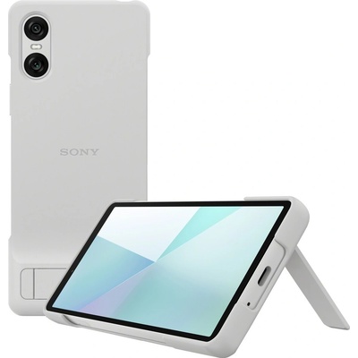 Sony XQZ-CBES Stand Cover Xperia 10 VI 5G, White - 4589771650592 – Zboží Živě