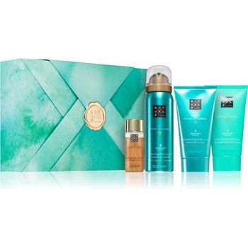 RITUALS The Ritual of Karma sprchový gel 50 ml, tělový peeling 70 ml, tělové mléko 70 ml, tělový olej