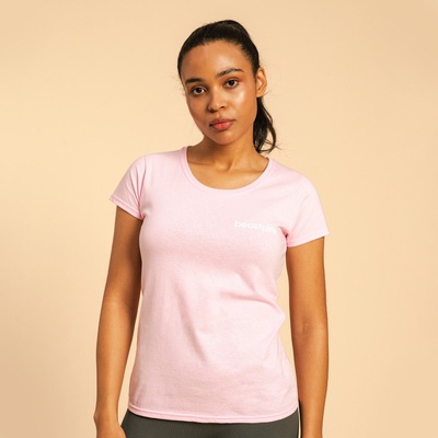 GymBeam BeastPink Дамска тениска Light Pink XL