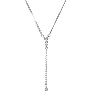 Silenti Jewelry Сребърно колие "Течение