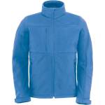 B&C Collection B&c hooded softshell men / Мъжко трислойно софтшел яке с качулка - лазурно синьо s (01195043001)