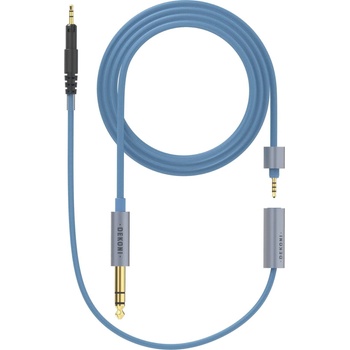 Dekoni Audio Ensemble 6.3mm Unbalanced 64" Nylon Wrapped 2.5mm ATHM Style Кабел за слушалки (CBZ-UB-WCL-64-ATHM50X)