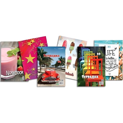 Еко Белан Тетрадка А5 80л. ред