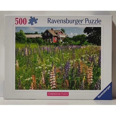 RAVENSBURGER Skandinávie Farma ve Švédsku 500 dílků