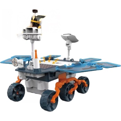 RAYA TOYS Детска играчка за сглобяване Raya Toys - Соларен робот Марсоход, 46 части, син (502122271)