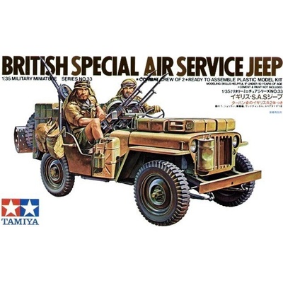 Tamiya British Special Air Service SAS Jeep 1:35